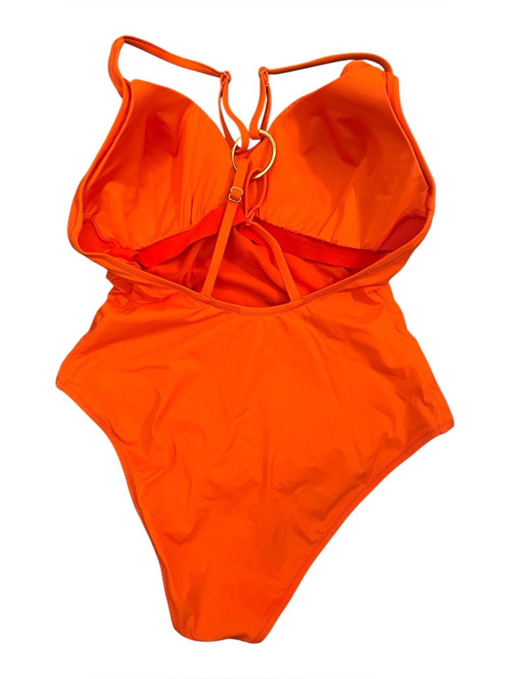 NWT Cosabella Vita Marina Sicilian Orange One Piece Swimsuit Ring Back Small - Picture 4 of 12